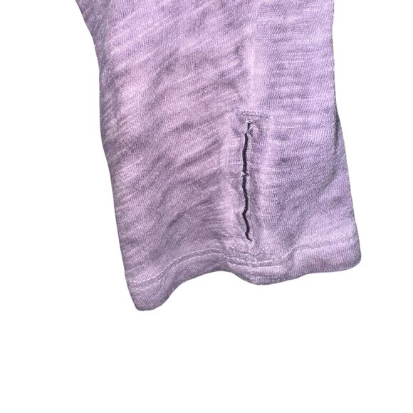 We The Free Long Sleeve Scoop Neck Top Lavender Size Large - Picture 4 of 6
